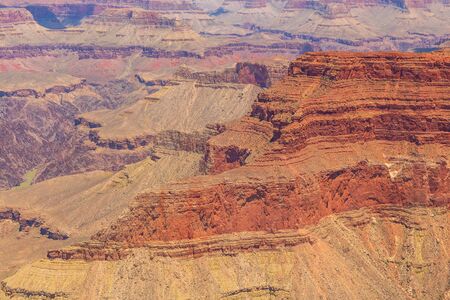 View of the Grand Canyon Colorado cliffs. National Park, Arizona, USA.の写真素材