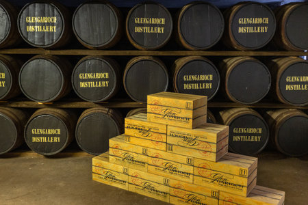Glen Garioch distillery, - 06 February 2016: Glen Garioch distillery, one of the oldest whiskey...
