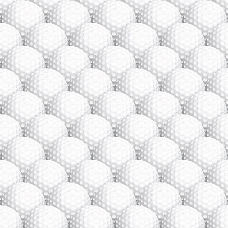 Seamless golf ball backgroundのイラスト素材