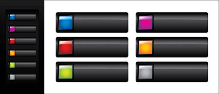 Web buttonsのイラスト素材