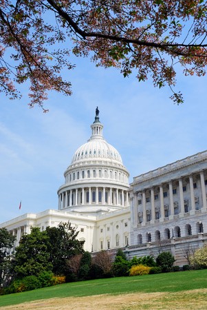 Capitol Hill, Government Building, Washington DCの写真素材