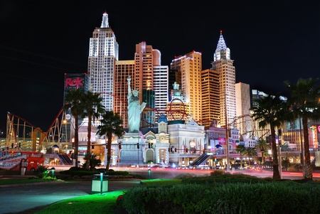 Las Vegas, Nevada - March 3,  New York New York Hotel Casino, March 3, 2010 in Las Vegas, Nevada.のeditorial素材