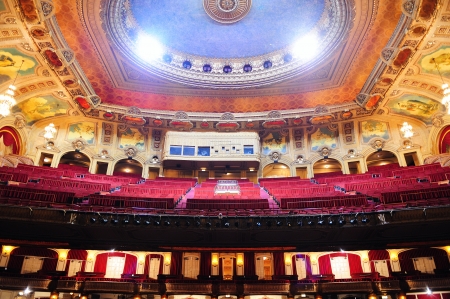 CHICAGO, IL - Oct 6: Chicago Theatre interior view on October 6, 2011 in Chicago, Illinois. The...