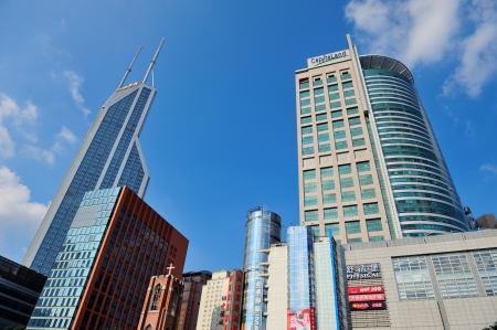 SHANGHAI, CHINA - JUNE 2: Urban architectures with city skyline on June 2, 2012 in Shanghai, China. Shanghai is the largest city by population in the world with 23 million as in 2010.のeditorial素材