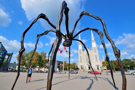 Ottawa, CANADA - SEP 8: Ottawa city street view on September 8, 2012 in Ottawa, Canada. With...