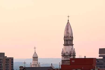Ottawa city historical urban architectureの写真素材