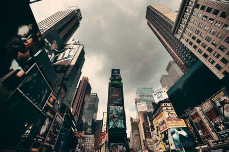 NEW YORK CITY - SEP 5: Times Square street view on September 5, 2014 in Manhattan, New York City....