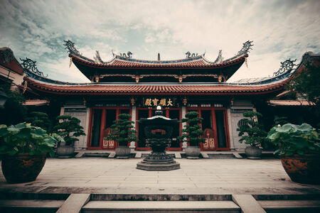 Chinese Buddhism temple in Singaporeのeditorial素材