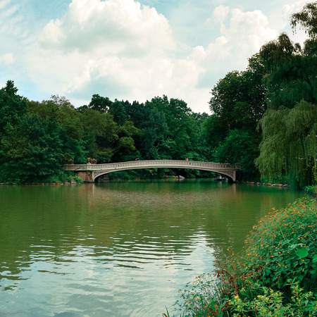 Central Park Spring in midtown Manhattan New York Cityの写真素材