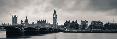House of Parliament panorama in Westminster in London.の写真素材