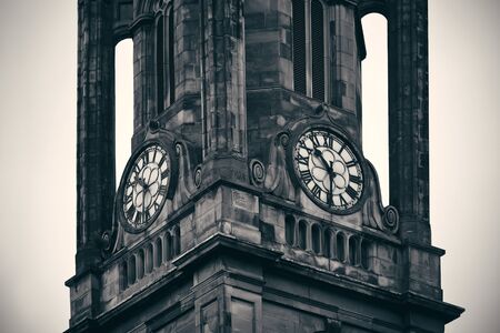 Old church closeup in Edinburgh.の写真素材