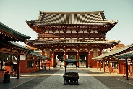 Sensoji Temple in Tokyo Japan.のeditorial素材