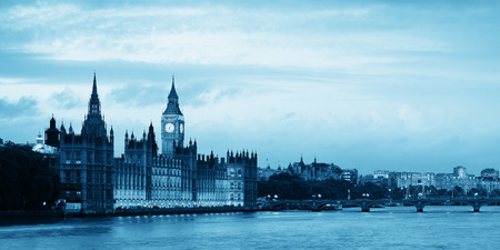 Westminster with House of Parliament, London.のeditorial素材