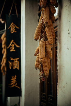 Lijiang, CHINA - DEC 5: Street view on December 5, 2014 in Lijiang, China. Lijiang old town is a UNESCO Heritage Site with 800 years history and confluence for trade along the old tea horse road.のeditorial素材