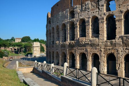 Colosseum is the symbolic architecture of Rome and Italy