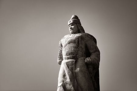 XIAMEN, CHINA â FEB 16: Zheng Chenggong statue closeup on February 26, 2018 in Xiamen. Xiamen was ranked as China's 2nd-"most suitable city for living"のeditorial素材