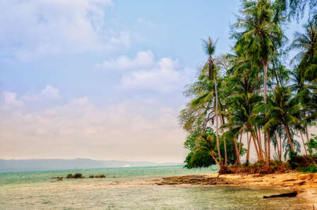 beautiful natural view of koh mak ,trat ,Thailandの写真素材