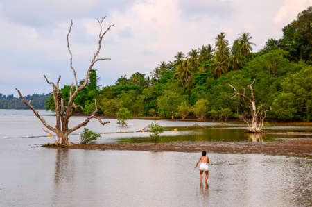 natural view of Koh Mak , Trad ,Thailandの写真素材