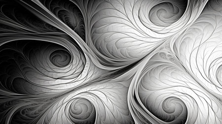 Abstract fractal texture background, Neural pattern texture art concept, Creative illustration design, Wallpaperの素材