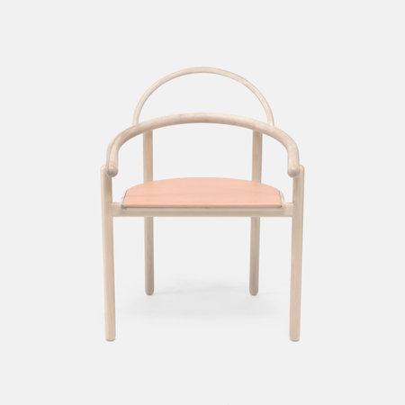 modern chair isolated on a white background. 3d rendering - illustrationの写真素材