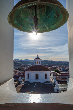 Monastery in Sucre, Boliviaの写真素材