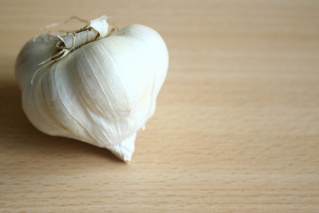 garlic closeup photoの写真素材