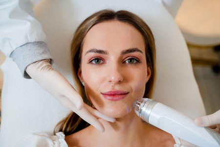 Needle RF facial rejuvenation using advanced fractional radiofrequency procedure