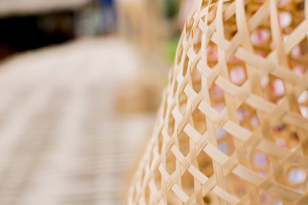 Equipment for fishing gear made of bamboo. close-up photography ancient, bamboo, design, rural,...
