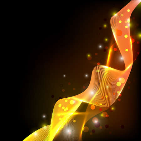 abstract vector background line glowのイラスト素材