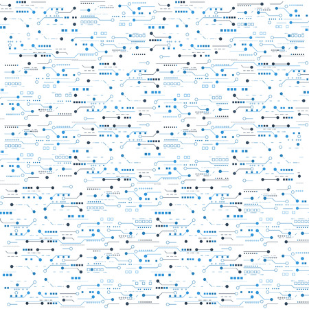 background abstract technology vectors color flat circlesのイラスト素材