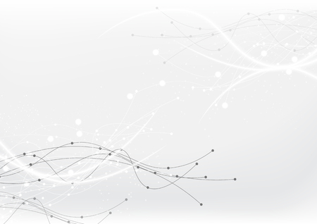 vector background abstract technology communication data Scienceのイラスト素材