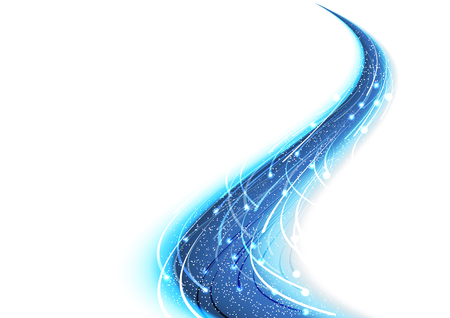 vector background abstract technology communication data Scienceのイラスト素材