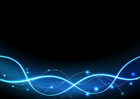 vector background abstract technology communication data Scienceのイラスト素材