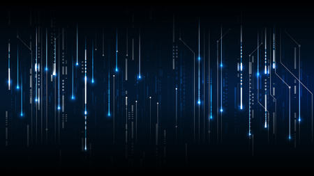 vector abstract background technology illustrationのイラスト素材