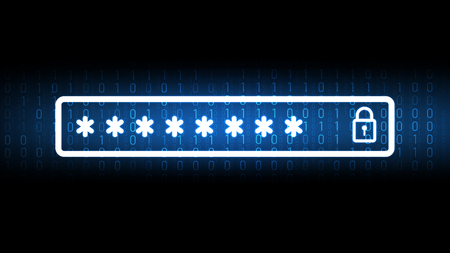 vector abstract background technology illustration communication data securityのイラスト素材