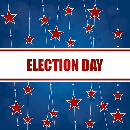 A background design for Election Day with space for textのイラスト素材