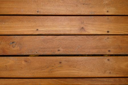 Outdoor lath made of wood                     の写真素材