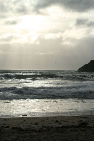 sunlight on seaの写真素材