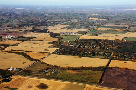 Aerial Farmland