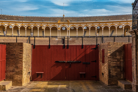 Plaza de Toros, Sivillaの写真素材