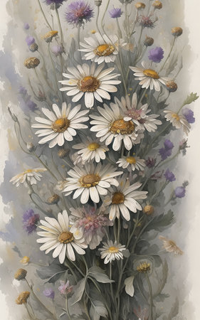 flowers, plants, botanical, green, flower, generative ai, aiの素材
