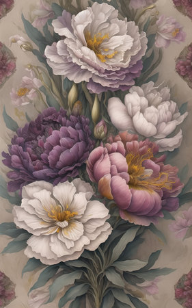 flowers, plants, botanical, green, flower, generative ai, aiの素材