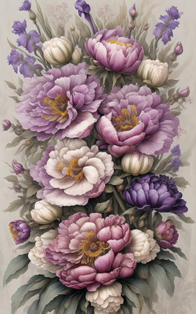 flowers, plants, botanical, green, flower, generative ai, aiの素材