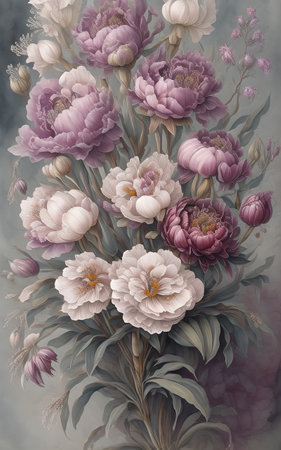 flowers, plants, botanical, green, flower, generative ai, aiの素材