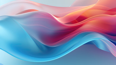 abstract futuristic wave design wallpaper background, aiの素材