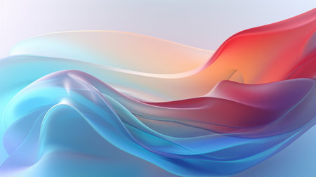 abstract futuristic wave design wallpaper background, aiの素材