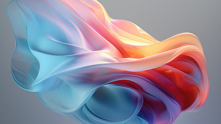 abstract futuristic wave design wallpaper background, aiの素材