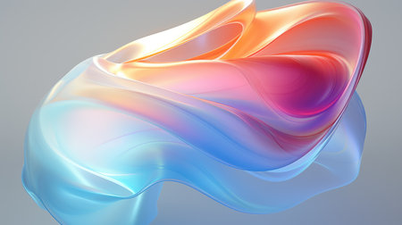 abstract futuristic wave design wallpaper background, aiの素材