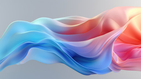 abstract futuristic wave design wallpaper background, aiの素材