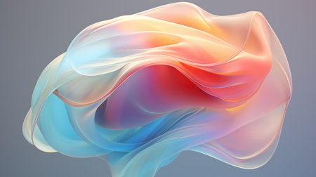 abstract futuristic wave design wallpaper background, aiの素材